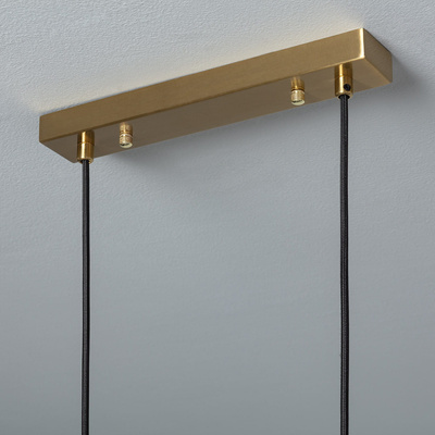 Lampa Wisząca złota szklane kule Abruzzo Conte 6xE27
