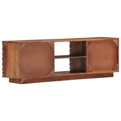 vidaXL Szafka pod TV, 120x30x40 cm, lite drewno sheesham