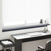 Parapet okienny Antracytowy z rysunkiem drewna PVC