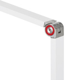 Lampa zabiegowa Glow MX3 do blatu biała 147993