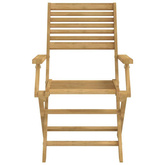 vidaXL Składane krzesła ogrodowe, 4 szt., 54,5x61,5x86,5 cm, akacja