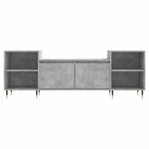 Szafka pod TV, szarość betonu, 160x35x55 cm vidaXL