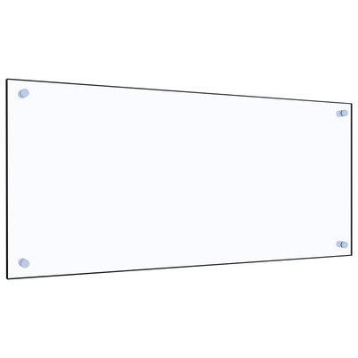 Panel ochronny do kuchni, przezroczysty, 90x40 cm, szkło