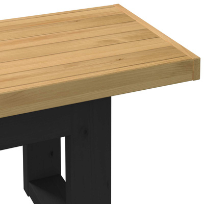 Ławka jadalniana NOAIN 160 x 41 x 45 cm Lite drewno sosnowe