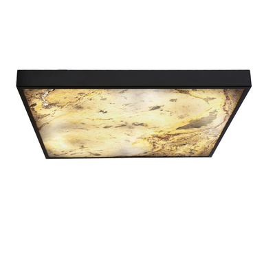 Luxan Lampa sufitowa 59x59 czarny 90w led 4000k led indian autumn