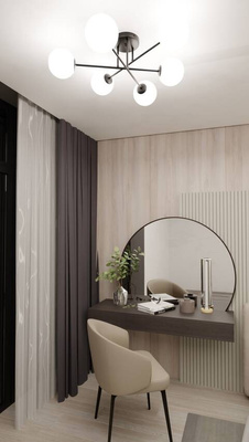 Lampa sufitowa ROMA 6 BL OPAL