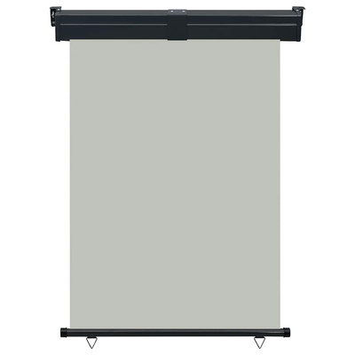 Markiza boczna na balkon, 125 x 250 cm, szara