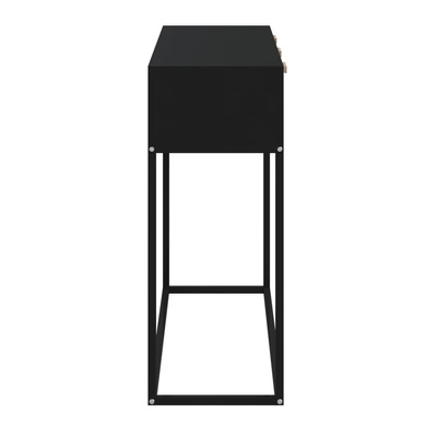 Stolik konsolowy, czarny, 105x30x75 cm