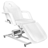 Fotel kosmetyczny elektr. Azzurro 673A 1 siln. biały 122422