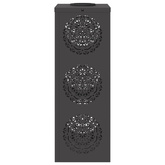 Słoneczna LED lampa na ścieżkę 2 pcs Czarny