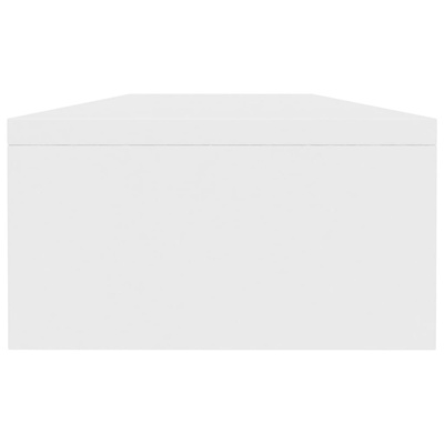 Podstawka na monitor, biała, 100x24x13 cm, materiał drewnopochodny