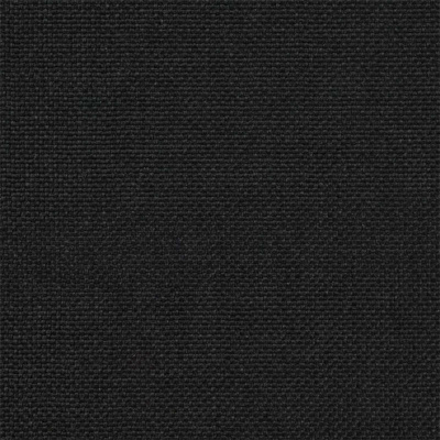 Ramka łóżka z tapicerowanym wezgłowiem Czarny 200 x 200 cm