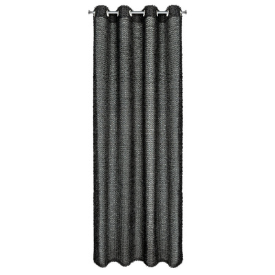 Zasłona Tiffany czarna 135x250