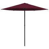 Parasolka ogrodowa 230 x 230 cm Poliester Prostokątny