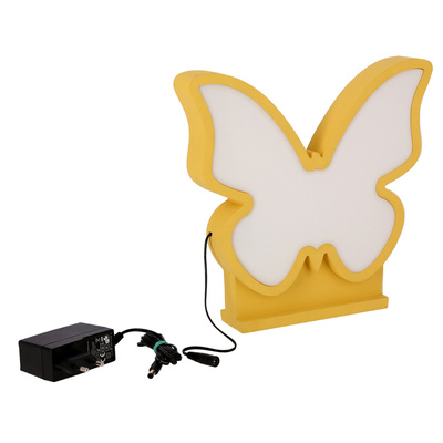 BUTTERFLY  lampka stołowa dla dziecka LED IQ KIDS złoty