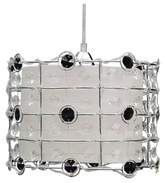 Lampa wisząca Seneca metalowa pojedyncza do salonu czarna E27