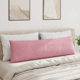Poduszki na sofę 2 pcs Różowy 145 x 40 cm Tkanina sztruksowa