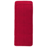 Ręczniki plażowe, 4 szt., bordowe, 60x135 cm, tkanina, 400 g/m?