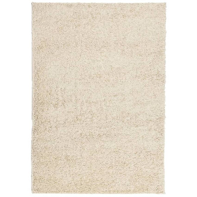 vidaXL Dywan z długim włosiem PAMPLONA, złoty, 140x200 cm