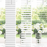 Żaluzja wenecka Biały 213 x 90 cm 25 mm PVC