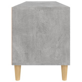 Szafka pod TV, szarość betonu, 100x34,5x44,5 cm vidaXL
