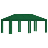 Pokrycie altany 6 x 3 m zielony Poliester 190 gsm