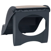 Składane, 3-stopniowe schodki dla psa, ciemnoszare