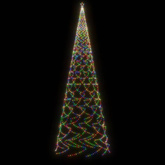 vidaXL Choinka z kołkiem gruntowym, 3000 kolorowych LED, 800 cm