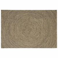 Dywany pokojowe Naturalny i czarny 240 x 340 cm Juta