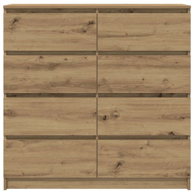 Komoda Artisan Dąb 100x35x99 cm Drewno klejone