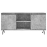 Szafka pod TV, szarość betonu, 104x35x50 cm vidaXL