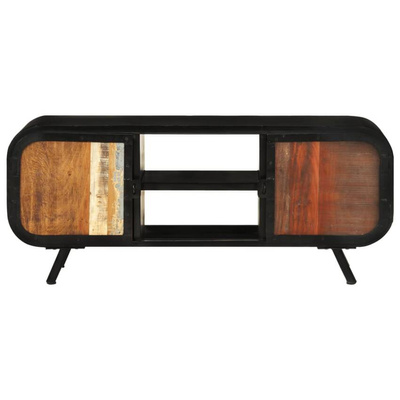 Szafka pod TV, 110x30x45 cm, lite drewno odzyskane vidaXL