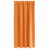 Firany blackout z kółkami 2 pcs Pomarańczowy 175 x 140 cm