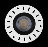 Trimless bezramkowy downlight Podtynkowy Czarny
