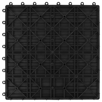 Płytka Tarasowa 11 pcs Czarny 30 x 30 cm