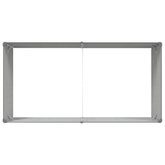 Donica Antracyt 195 x 100 x 45 cm Stal Galwanizowana