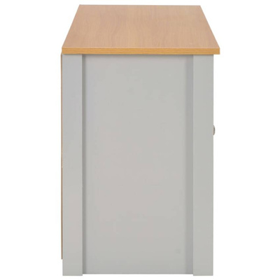 vidaXL Szafka pod TV, szara, 120 x 39 x 58 cm