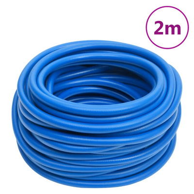 vidaXL Wąż pneumatyczny, niebieski, 0,6", 2 m, PVC