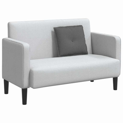 Poduszka na plecy Ciemnoszary 50 x 19 x 45 cm tkanina