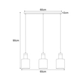 Lampa wisząca K-5258 z serii ALTO