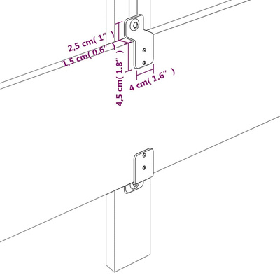 Zagłówek do łóżka, ciemnoniebieski, 90x7x78/88 cm, aksamit