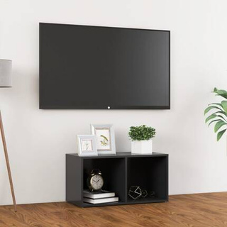vidaXL Szafka pod TV, szara, 72x35x36,5 cm, materiał drewnopochodny