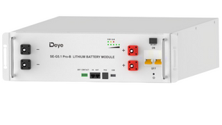 Magazyn energii 5,12kWh 100Ah/51,2V DEYE SE-G5.1 Pro-B LiFePo4 stojący/wiszący wbudowany BMS IP20 niskonapięciowy