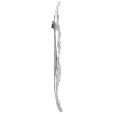 Rzeźba skrzydeł 2 pcs Srebrny 31 x 5 x 91 cm Aluminium