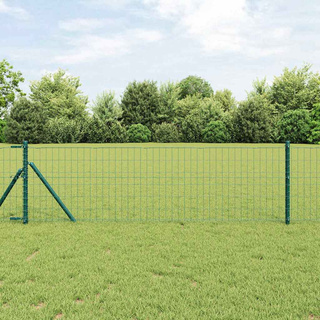 Ogrodzenie Euro 0,6 x 50 m Żelazo pokryte PVC zielony