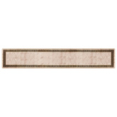 Chodnik dywanowy MARSA Czarny 80 x 450 cm Poliester i PVC