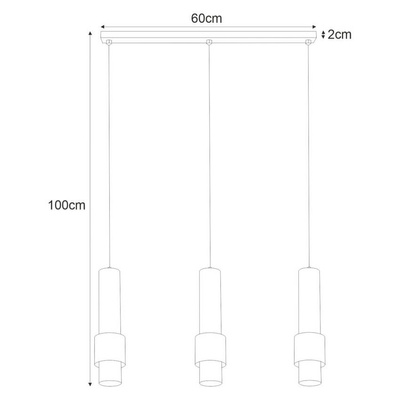 Lampa wisząca K-4717 z serii PERN