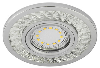 Oprawa stropowa okrągła chrom oczko 50W + LED SMD SK-92 2268705
