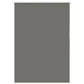 Roleta zaciemniająca szara 90x130 cm Szerokość tkaniny 85,7 cm