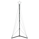 Choinka LED 363 diody LED Ciepła biel 182 cm